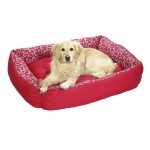 KARLIE Hundebett Quantum Life 60 x 45 x 18cm Rot...