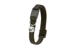 KARLIE Halsband No Limit Teflon Schwarz 10mm 30cm verstellbar für Katzen