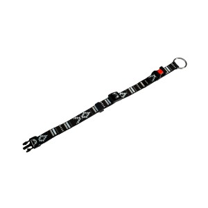 KARLIE Halsband TONKA PLUS 25mm 45-65cm Hellblau Nylon verstellbar für Hunde
