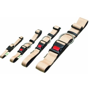 KARLIE Halsband BAMBOO BALANCE verschiedene Größen Beige/Braun für Hunde