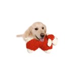 KARLIE Spielzeug DOGMAXX Sleep & Play 2 In 1 Schwarz/Weiß 40 x 40cm für Hunde