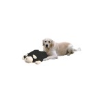 KARLIE Spielzeug DOGMAXX Sleep & Play 2 In 1 Schwarz/Weiß 40 x 40cm für Hunde