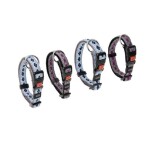 KARLIE Hundehalsband Art Joy Plus 15mm 30-45cm Rhombus...