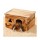 KARLIE Nagerhaus Wonderland Loft geflammt Holz Größe L 32 x 24 x 18cm