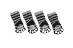 KARLIE Hundesocken DOGGY SOCKS AntiSlip schwarz-grau