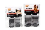 KARLIE Hundesocken DOGGY SOCKS AntiSlip schwarz-grau