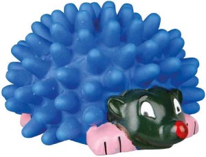 TRIXIE Spielzeug Igel  Vinyl 11cm Squeezer farblich sortiert für Hunde