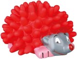 TRIXIE Spielzeug Igel  Vinyl 11cm Squeezer farblich sortiert für Hunde