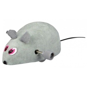 TRIXIE Spielzeug AUFZIEH-MAUS Filz 7cm für Katzen