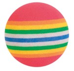 TRIXIE Spielzeug RAINBOW-BÄLLE ø 3,5cm Inhalt...
