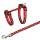 TRIXIE Zubehör KATZENGESCHIRR mit Leine Nylon 27-46cm 1,20m sortiert für Katzen