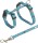 TRIXIE Geschirr mit Leine JUNIOR Nylon 21-34 cm/8 mm 1,20m sortiert für Kätzchen