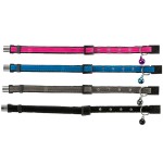 TRIXIE Katzenhalsband mit Strassbesatz Samt farblich...