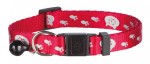 TRIXIE Halsband Katze/Pfoten-Motiv reflektierend Nylon...