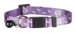 TRIXIE Halsband Katze/Pfoten-Motiv reflektierend Nylon sortiert für Katzen