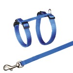 TRIXIE Zubehör KATZENGESCHIRR mit Leine Nylon 27-45cm 1,20m sortiert für Katzen
