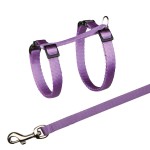 TRIXIE Zubehör KATZENGESCHIRR mit Leine Nylon 27-45cm 1,20m sortiert für Katzen
