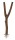 TRIXIE Zubehör Natural Living SITZSTANGE Holz Y-Form 20 cm Ø 15 mm für Vögel