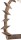 TRIXIE Spielzeug Natural Living Bogenschaukel Rindenholz 15 x 20cm für Vögel