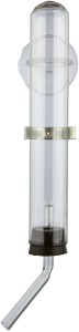 TRIXIE Zubehör HAMSTERTRÄNKE Glas mit Halter 50ml für Kleintiere