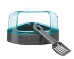 TRIXIE Zubehör ECKTOILETTE mit Dach 14 x 8 x 11/11cm...
