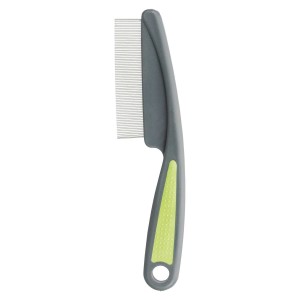 TRIXIE Pflege FLOH- UND STAUBKAMM farblich sortiert 15cm für Kleintiere