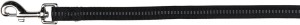 TRIXIE Hundeleine Softline Elegance M-L 1,00 m/20 mm schwarz doppellagiges Nylon