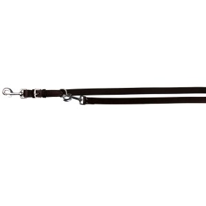 TRIXIE Leine Active Verlängerungsleine S-M 2,00 m/13 mm schwarz für Hunde