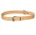 TRIXIE Halsband Basic L 47-57 cm/25 mm Leder natur für Hunde