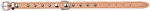TRIXIE Halsband Basic mit Nieten Leder XS 21-25 cm/12 mm...