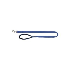 TRIXIE Leine PREMIUM XS-S 1,20 m/15 mm blau Handschlaufe gepolstert für Hunde