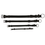 TRIXIE Halsband Premium S-M 30cm - 45cm / 15mm schwarz...
