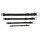 TRIXIE Halsband Premium S-M 30cm - 45cm / 15mm schwarz für Hunde