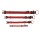 TRIXIE Halsband Premium S-M 30-45 cm 15 mm Farbe rot Nylon für Hunde