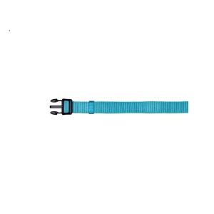 TRIXIE Halsband Premium L-XL 40cm - 65cm / 25mm aquamarin für Hunde