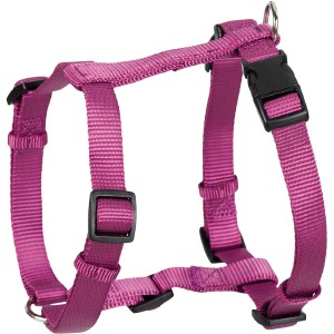 TRIXIE Geschirr PREMIUM H-GESCHIRR L-XL 75-100cm Gurt 25mm Farbe lila für Hunde