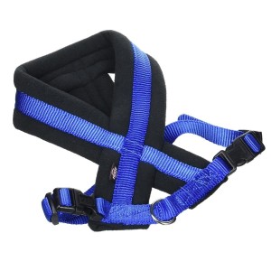 TRIXIE Geschirr Premium Touren-Geschirr M-L 50-80 cm/25 mm blau für Hunde