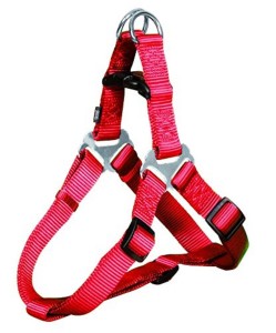 TRIXIE Geschirr Premium ONE TOUCH S 40-50 cm/15 mm rot für Hunde