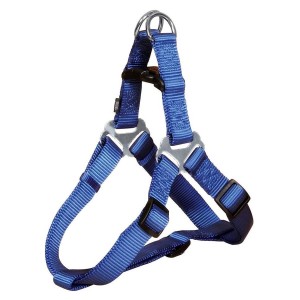 TRIXIE Geschirr Premium ONE TOUCH L 65-80 cm/25mm blau für Hunde