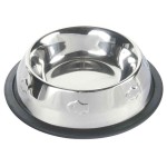 TRIXIE Napf EDELSTAHLNAPF mit Prägung 0,2 l ø...