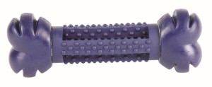 TRIXIE Spielzeug DOG ACTIVITY SNACK-KNOCHEN Naturgummi 17cm für Hunde