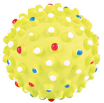 TRIXIE Spielzeug 1 x NEON-IGELBALL Moosgummi ø 7cm...