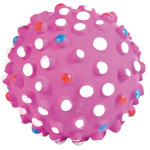 TRIXIE Spielzeug 1 x NEON-IGELBALL Moosgummi ø 7cm farblich sortiert für Hunde