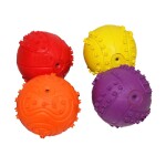 TRIXIE Hundespielball Naturgummi Ø 6 cm mit...