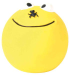 TRIXIE Spielzeug SMILEYS Latex 1 Stück ø 6 cm sortiert mit Quietscher für Hunde