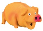 TRIXIE Spielzeug BORSTENSCHWEIN Original-Tierstimme Latex...
