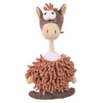 TRIXIE Spielzeug ESEL MIT TAU mit Quietscher Stoff 28cm...