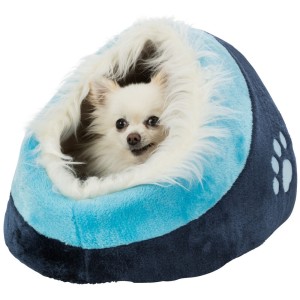 TRIXIE Schlafplatz Kuschelhöhle MINOU 35 x 26 x 41cm dunkelblau/blau für Katzen