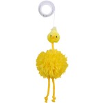 TRIXIE Spielzeug HUHN aus Pflüsch 20cm am Gummiband...