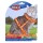TRIXIE Geschirr mit Leine Motivband Nylon 22-36 cm 10 mm 1,20 m für Katzen